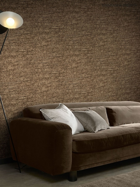 Graham & Brown Chocolate Vincenzo 10M Wallpaper (B05507) | £85