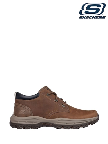 Skechers Brown Mens Knowlson Boots (B05567) | £89