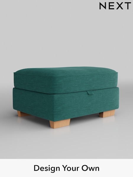 Fine Chenille Easy Clean/Dark Juniper Green Hayden Highback (B05575) | £499