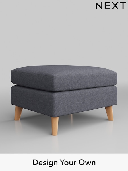 Tweedy Blend Easy Clean/Mid Slate Blue Wilson (B05762) | £299