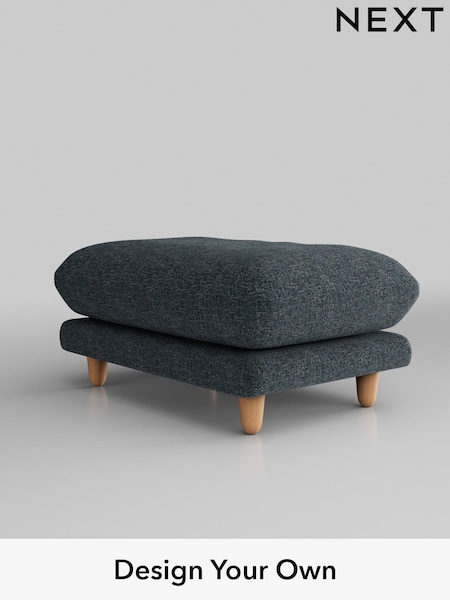 Chunky Chenille/Dark Navy Blue Odella (B05965) | £425