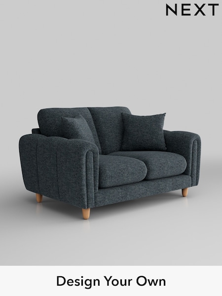 Chunky Chenille/Dark Navy Blue Odella (B05965) | £1,175
