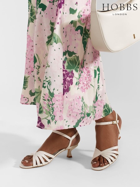 Hobbs Cream Lacey Sandals (B05978) | £129