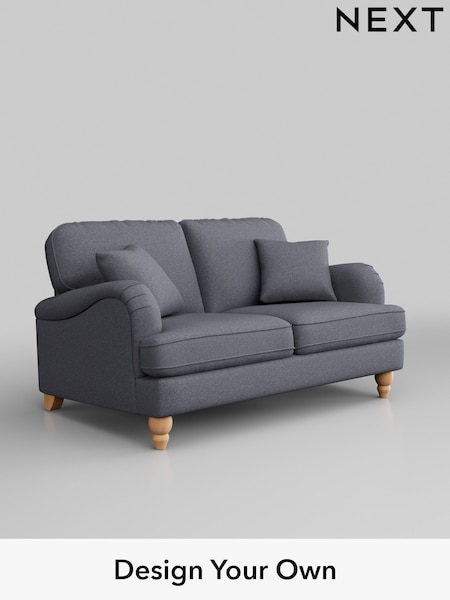 Tweedy Blend Easy Clean/Mid Slate Blue Lilly Ii (B06298) | £750