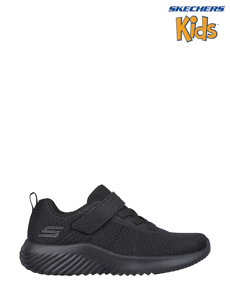 Skechers Black Kids Bounder School Shoes (B06319) | £29