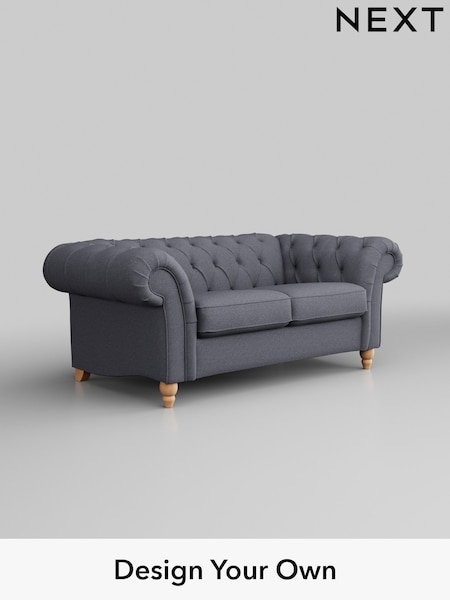 Tweedy Blend Easy Clean/Mid Slate Blue Gosford Ii Deep Sit (B06338) | £1,299