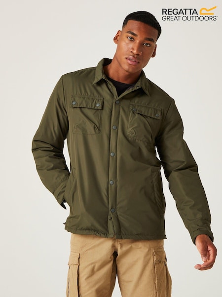 Regatta Green Vinca Insulated Shacket (B06433) | £42