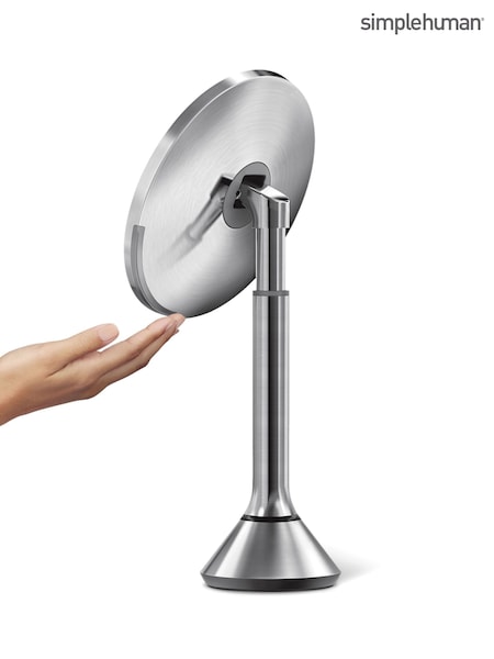 simplehuman Brushed Steel Sensor Mirror With Touch Control Brightness (B06495) | £200