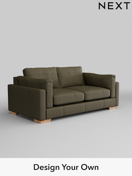 Turin Leather/Moss Green Shoreditch Leather (B06808) | £1,725