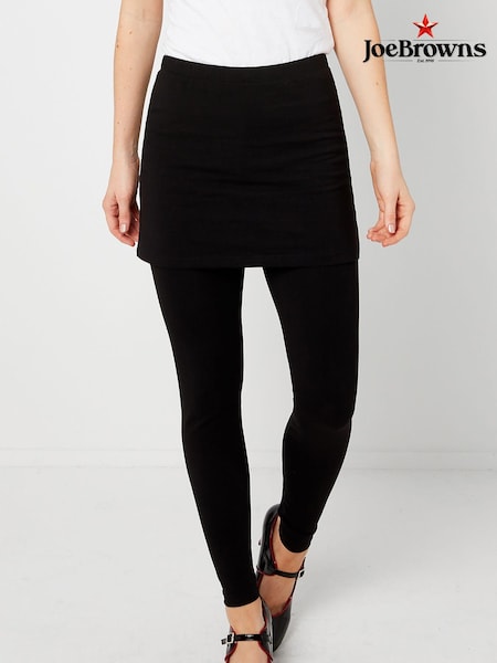 Joe Browns Black 2-In-1 Essential Skirted Leggings (B06904) | £26