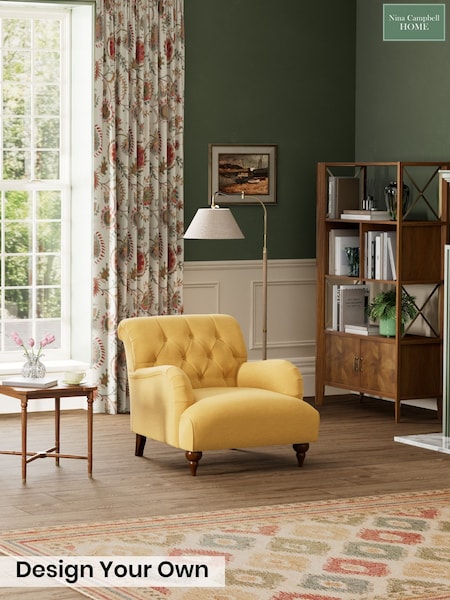 Whistler/Ochre Yellow - Milner By Nina Campbell
