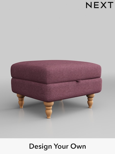 Tweedy Blend Easy Clean/Mid Mulberry Purple Mallory (B07382) | £425