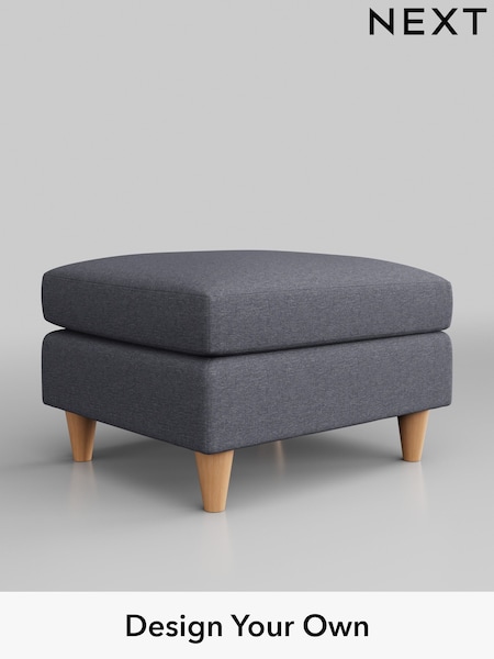 Tweedy Blend Easy Clean/Mid Slate Blue Camden (B07769) | £299
