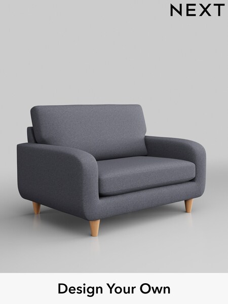 Tweedy Blend Easy Clean/Mid Slate Blue Camden (B07769) | £699