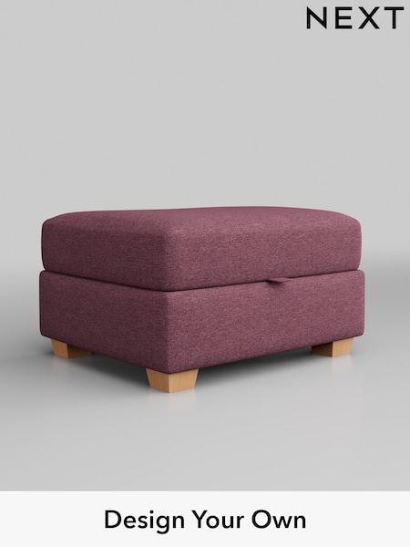 Tweedy Blend Easy Clean/Mid Mulberry Purple Heath Highback (B07981) | £425