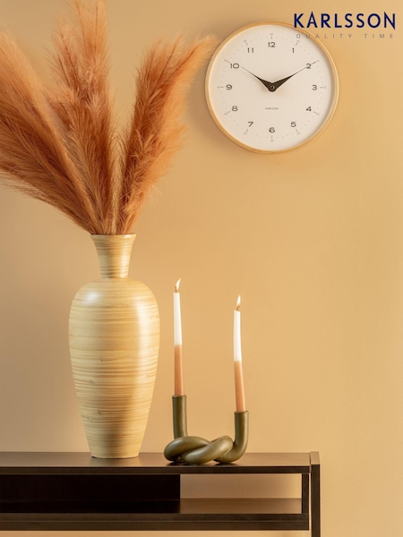 Karlsson White Osado Dome Wall Clock (B10004) | £45