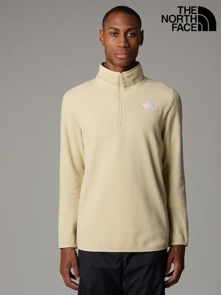 The North Face Neutral Side Logo Neutral Side Logo Glacier Quarter Zip Fleece (B10476) | £60