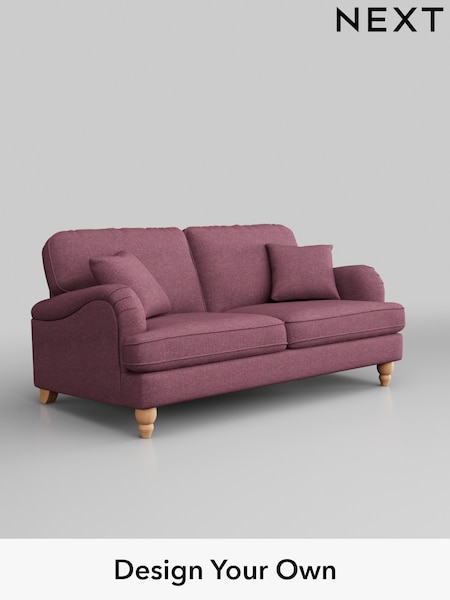 Tweedy Blend Easy Clean/Mid Mulberry Purple Lilly Ii (B10653) | £850