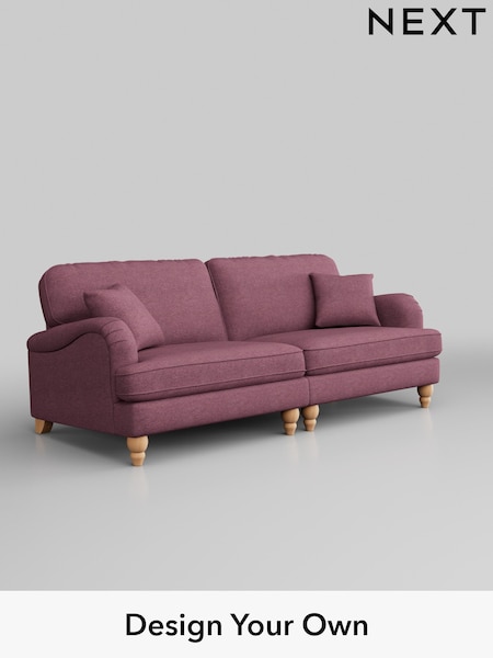 Tweedy Blend Easy Clean/Mid Mulberry Purple Lilly Ii (B10653) | £1,050