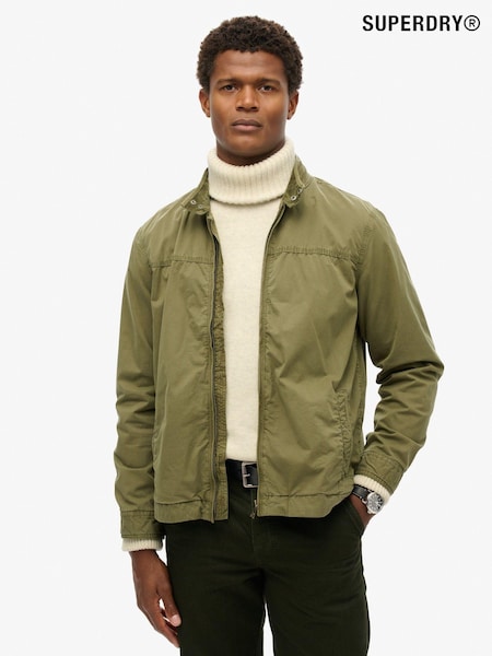 Superdry Green Classic Harrington Jacket (B10932) | £95