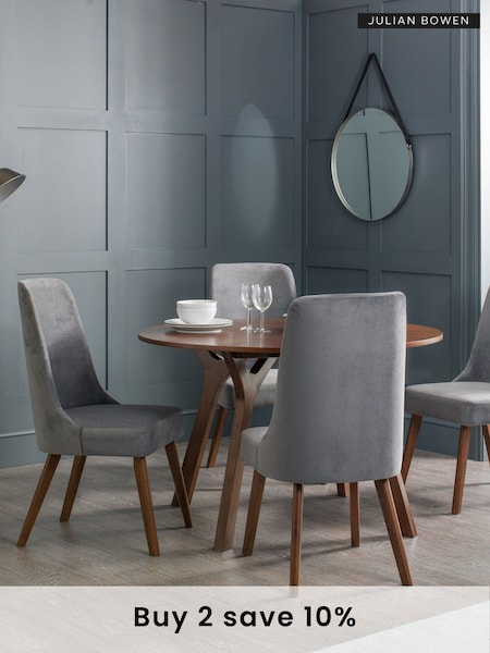 Julian Bowen Walnut Huxley Round Table (B11111) | £305