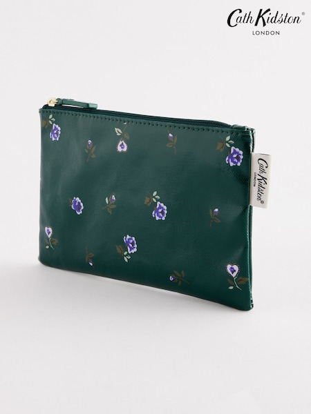 Cath Kidston Green Zip-Up Purse (B11910) | £10