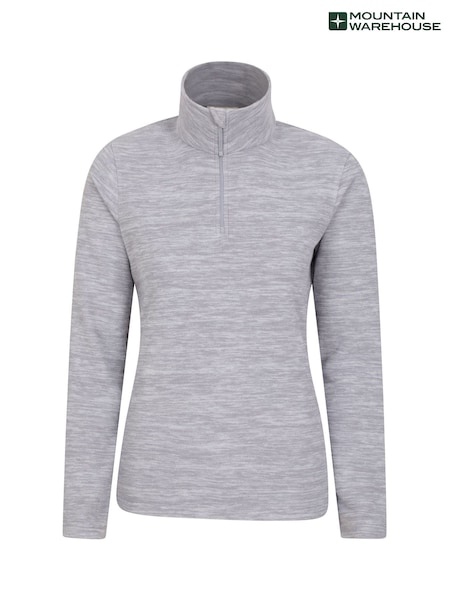 Mountain Warehouse Grey Womens Snowdon Melange Fleece (B12275) | £25