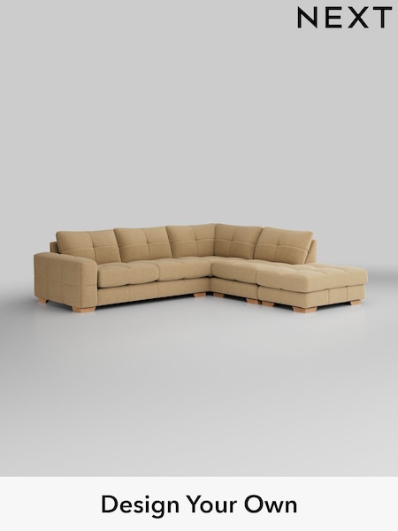 Chunky Chenille/Mid Camel Brown Brooke Deep Sit (B12364) | £2,825