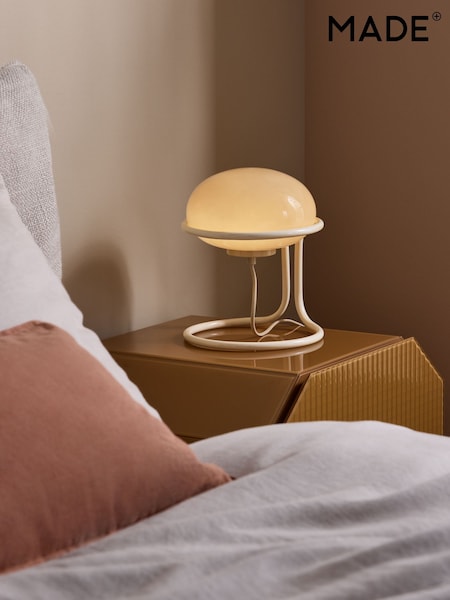 MADE.COM Cream Piper Table Lamp (B12438) | £59