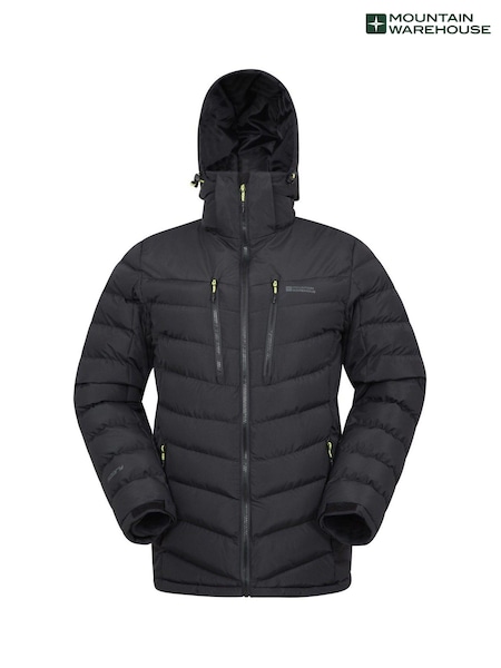 Mountain Warehouse Black Vulcan III Mens Snow Ski Jacket (B12781) | £128