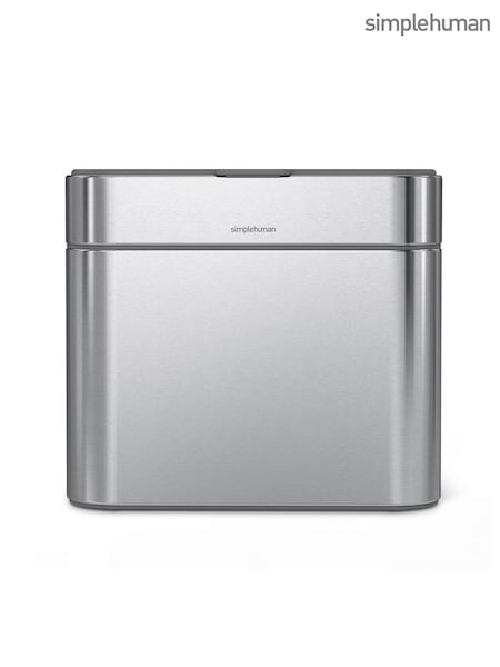 simplehuman Brushed Steel 4L Compost Caddy (B12863) | £50