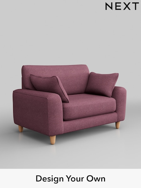 Tweedy Blend Easy Clean/Mid Mulberry Purple Campbell (B12926) | £875