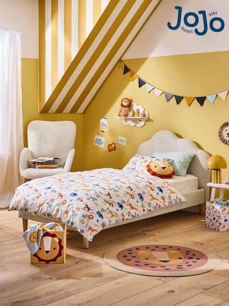 Jojo Maman Bébé Natural Upholstered Cloud Bed (B14478) | £375