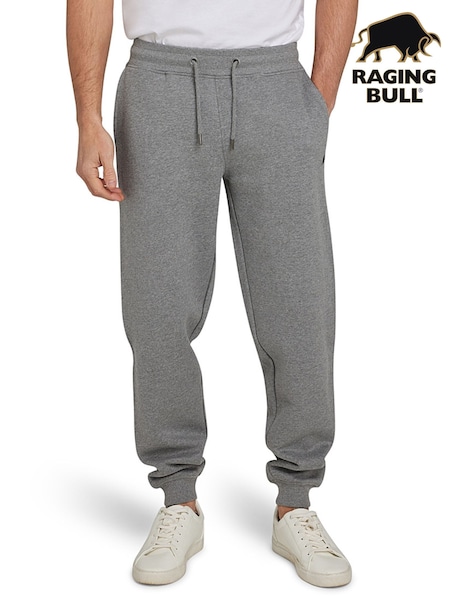 Raging Bull Grey Cuffed Sweatpants (B14605) | £59