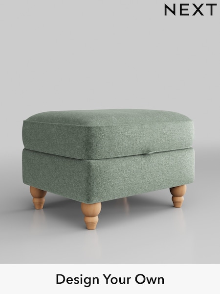 Plush Chenille/Mid Slate Teal Green Ashford Highback (B14784) | £499
