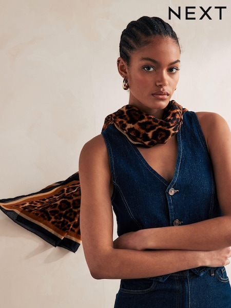 Animal Lightweight Scarf (B14891) | £14