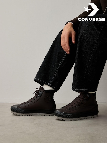 Converse Black Chuck Taylor All Star City Trek Trainers (B15095) | £110