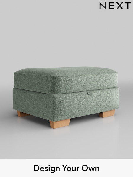 Plush Chenille/Mid Slate Teal Green Hayden Highback (B15193) | £499