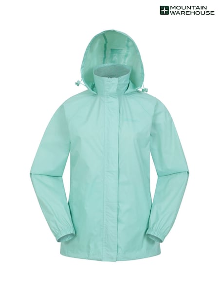 Mountain Warehouse Mid Green Pakka II Womens Waterproof Jacket (B16184) | £38