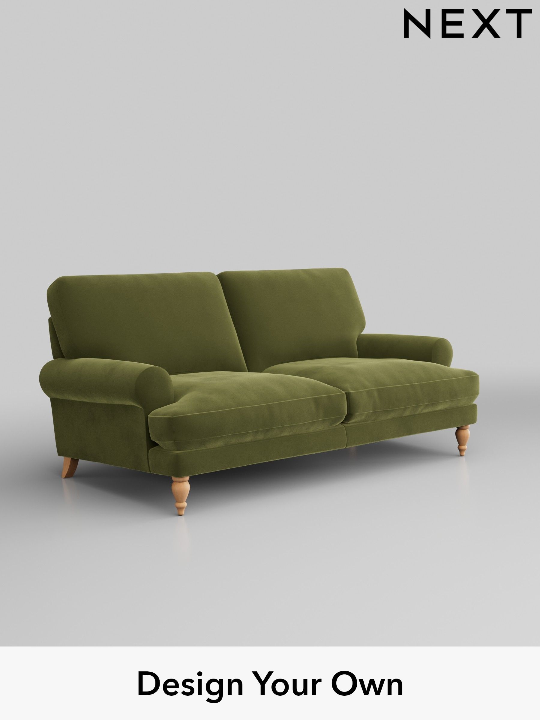 Next green sofa sale