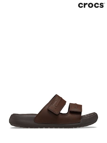 Crocs Brown Yukon Vista II Sandals (B16669) | £45