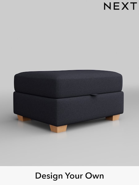 Tweedy Blend Easy Clean/Dark Slate Blue Heath Highback (B17443) | £425
