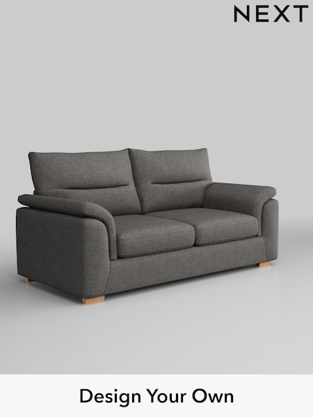 Tweedy Blend Easy Clean/Dark Grey Hayden Highback (B17526) | £1,125