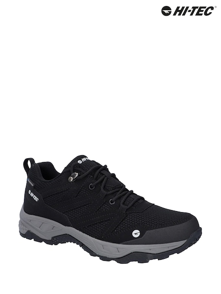 Hi-Tec Saunter WP Hiking Black Boots (B17543) | £60