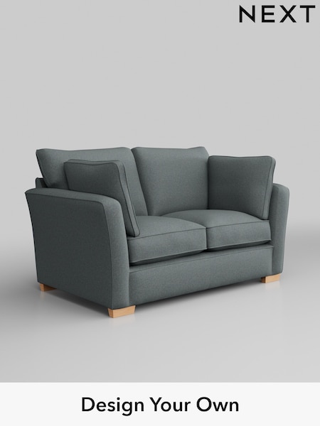 Tweedy Blend Easy Clean/Mid Slate Teal Green Heath Highback (B20446) | £925