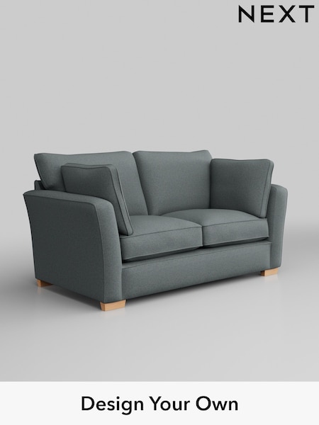 Tweedy Blend Easy Clean/Mid Slate Teal Green Heath Highback (B20446) | £1,025