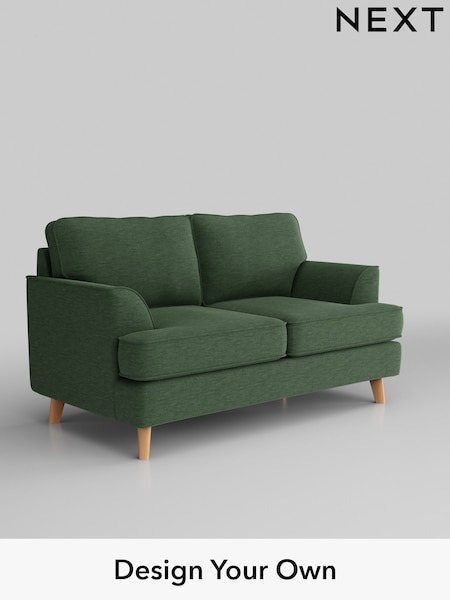 Fine Chenille Easy Clean/Mid Khaki Green Peyton (B20562) | £875