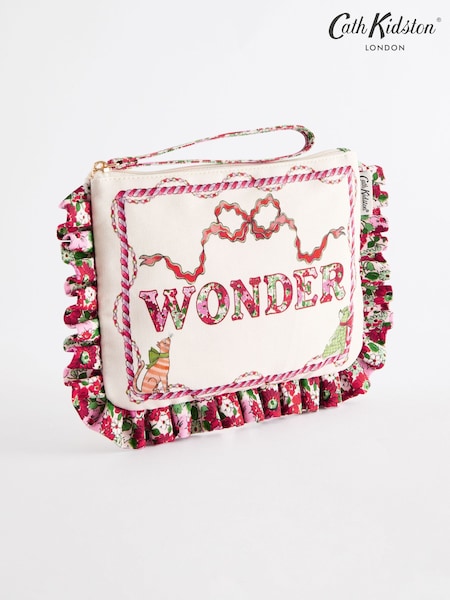 Cath Kidston Christmas Wonder Frill Pouch (B20673) | £22