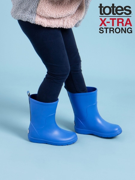 Totes Blue Childrens Charley Welly Boots (B21175) | £20