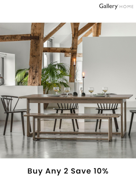 Gallery Home Brown Neston Ext Dining Table (B21356) | £1,025